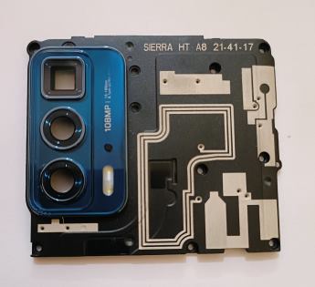 Moto Edge 20 Pro Camera Glass Lens with Frame  Moto Edge 20 Pro Camera Glass Lens with Frame